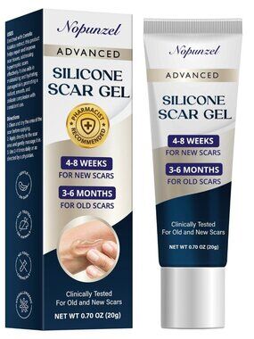 Silicone Scar Gel Medical Grade Advanced Scar Removal Cream for Old  New Scars